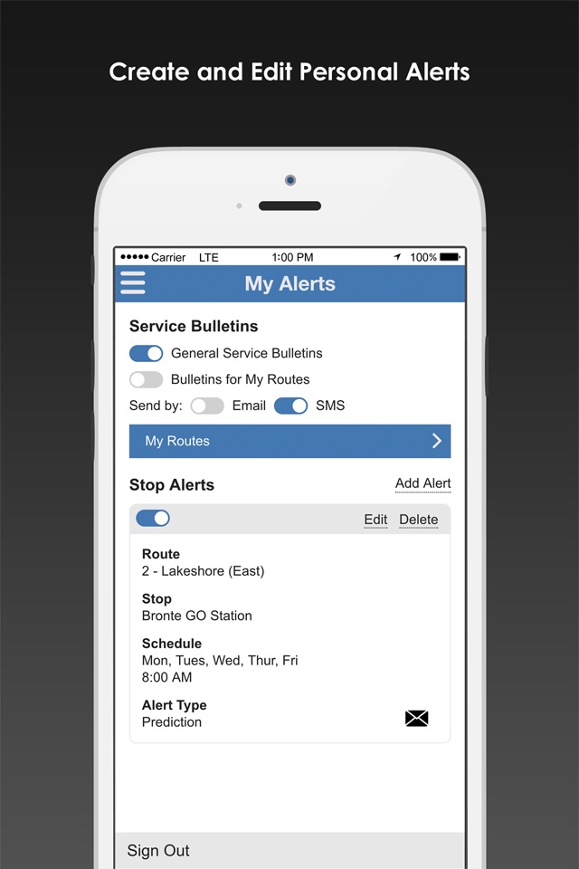 Oakville Transit screenshot 4