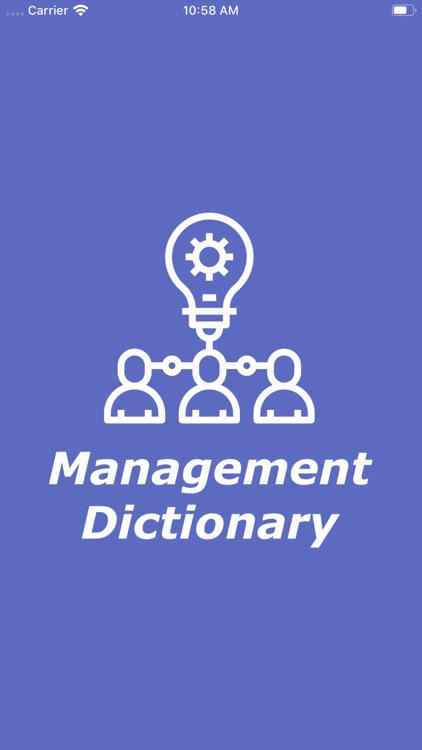 Management - Dictionary