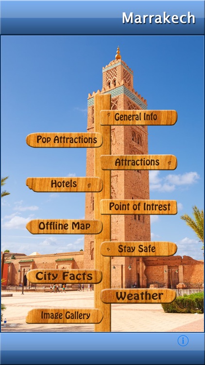 Marrakech Offline Map Guide