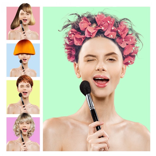 Hair Style Changer-Makeover Ap Icon