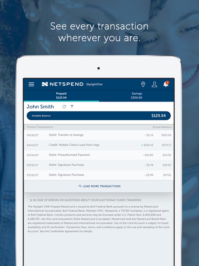 Netspend Skylight One On The App Store