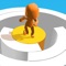 Run through this spinning maze and avoid falling to the pit, to reach the next level and improve your best score 