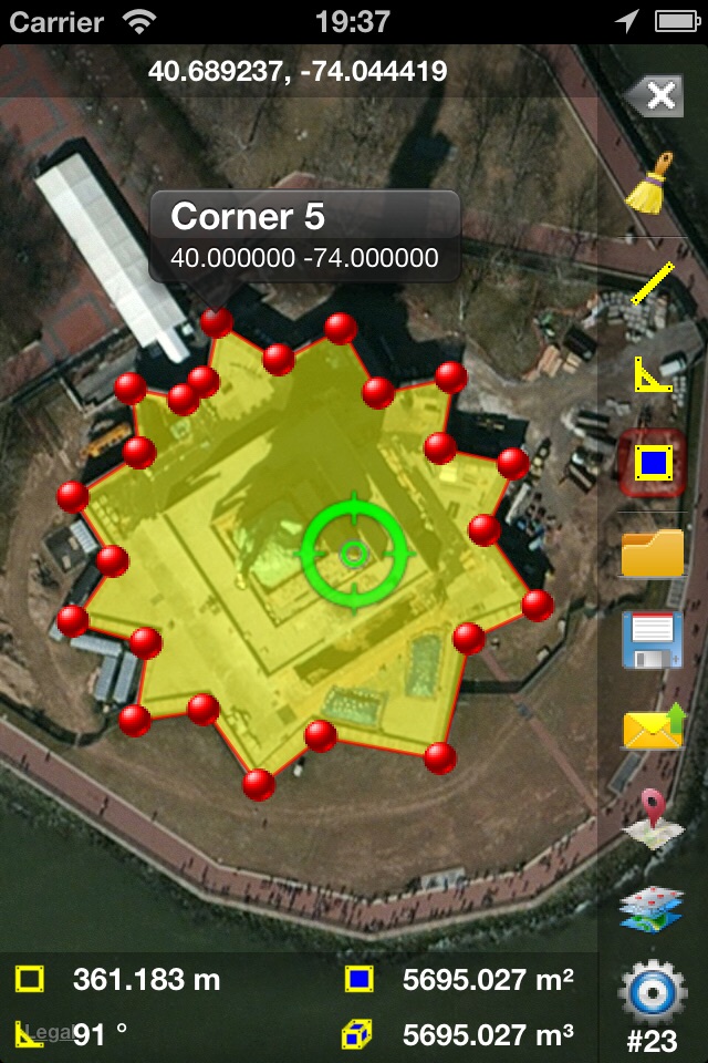 GPS Area Measurement screenshot 2