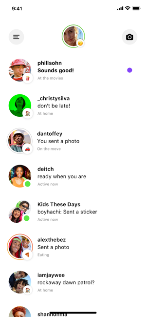 Discussioni dallo screenshot di Instagram
