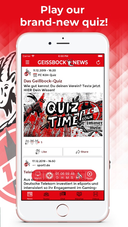 Geissbock News