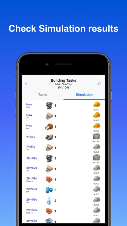 SCBuildit Items Simulation screenshot-5