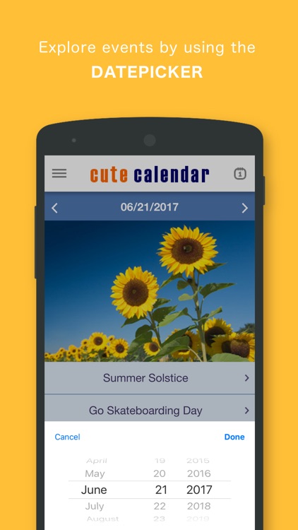 Cute Calendar PRO screenshot-3