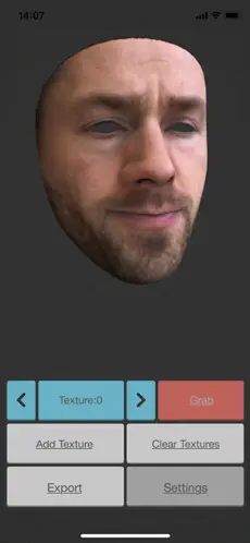 Screenshot 1 Face Scan - Blendshapes iphone