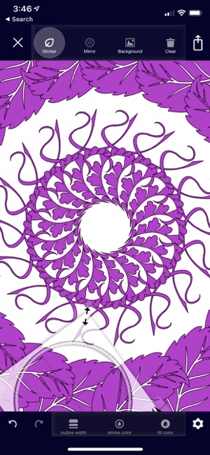 Mandala Maker: symmetry doodle(圖5)-速報App