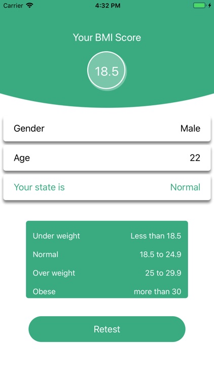 Calculate BMI screenshot-3