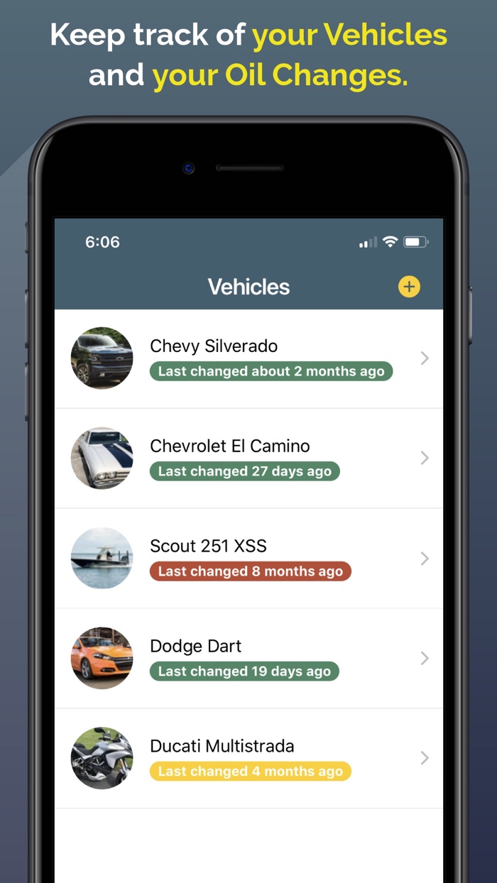 Oil Change App