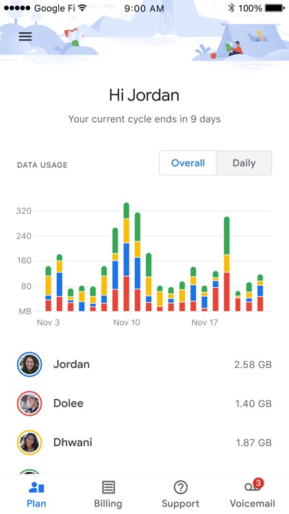 Google Fi screenshot-4
