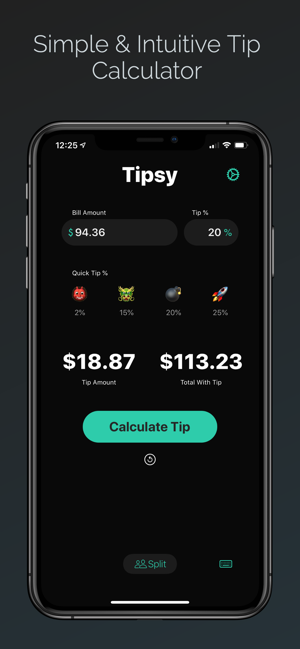 Tipsy - Fun Tip Calculator