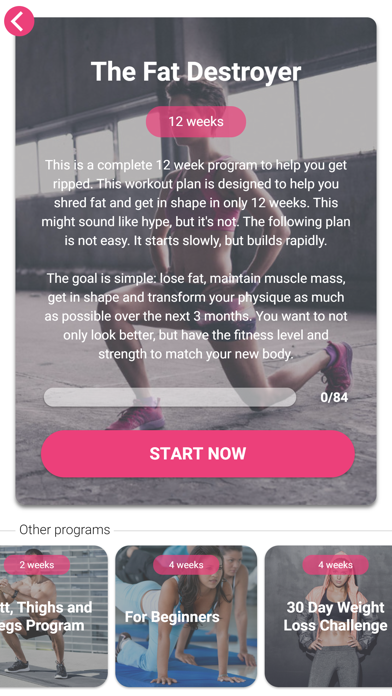 Butt Workout Program screenshot 3
