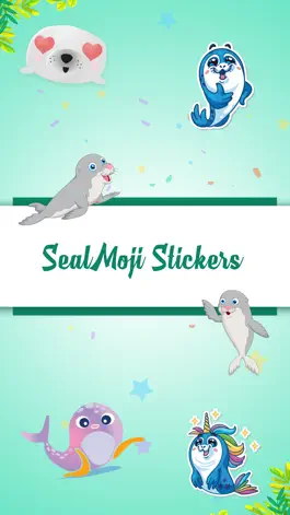 Game screenshot Seal Animated Stickers Pack mod apk