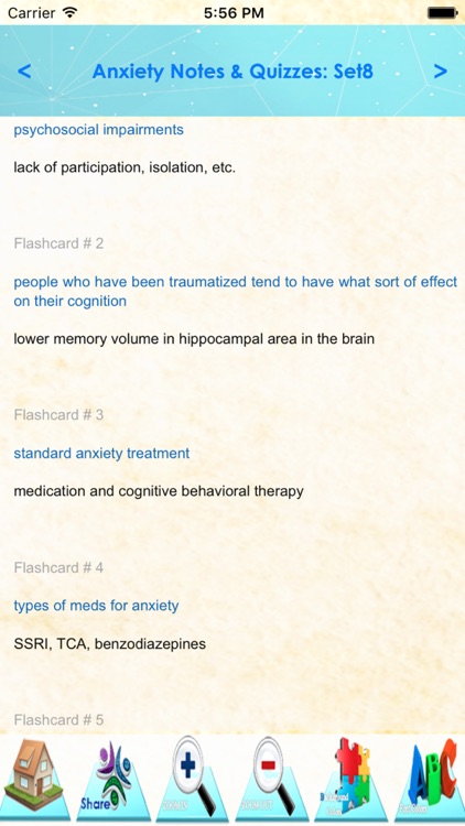 Anxiety Types, Sympt & Therapy