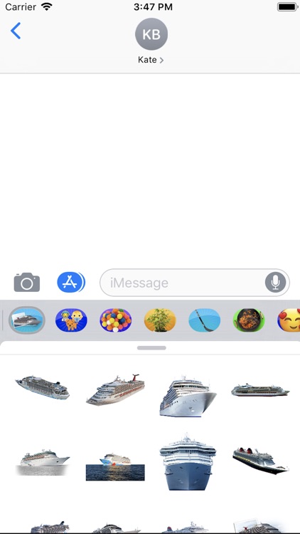 Cruise-Emojis Stickers