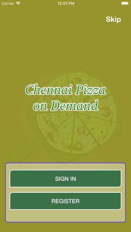 Chennai Pizza on Demand