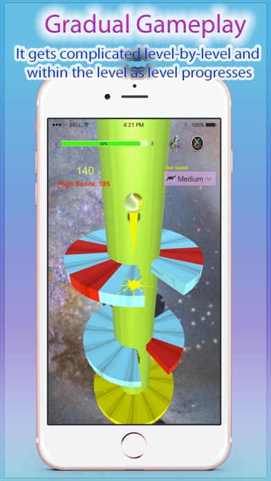 screenshot of Ball Jump - Tower Fall 4