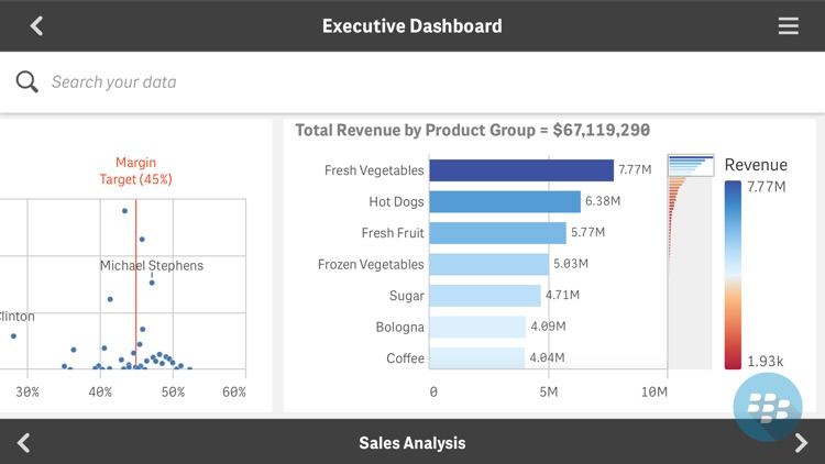 Qlik Sense for BlackBerry®