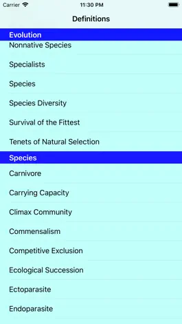 Game screenshot ENSC 3 Biodiversity apk