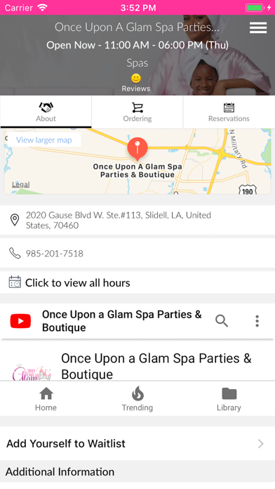 How to cancel & delete Once Upon a Glam Spa from iphone & ipad 1
