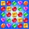 Jewel World, embark on this match 3 adventure and solve puzzles with Princess