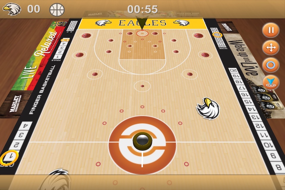Finger Basketball by Zelosport screenshot 3