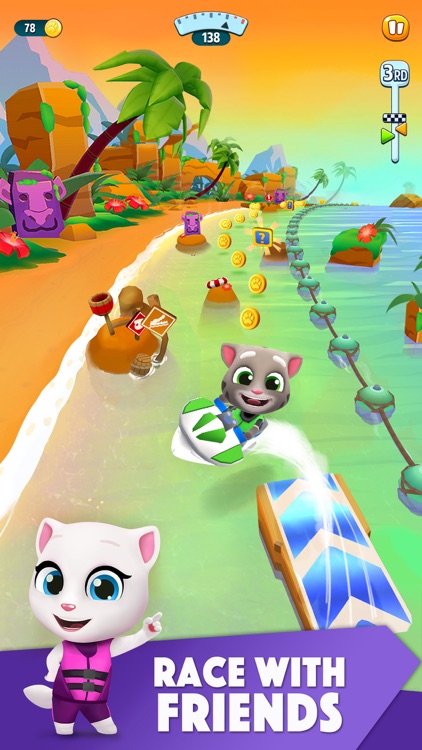 Talking Tom Jetski 2 screenshot-3