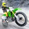 Welcome to the offroad mountain snow motorbike racing arena