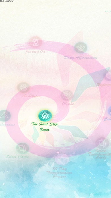 Rainbow Healing Card App screenshot 3