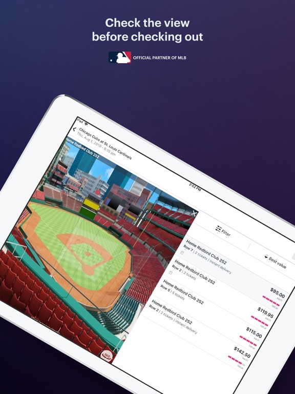 【图】StubHub: Event Tickets(截图3) 【图】StubHub: Event Tickets(截图3)