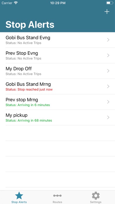 Smart Bus App screenshot 2