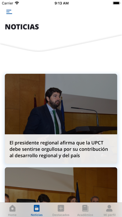 UPCT Politécnica de Cartagena screenshot 4