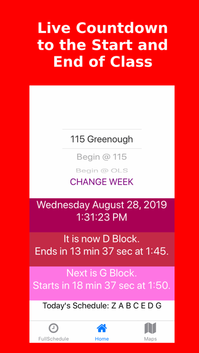 BHS Schedule Tracker image #1