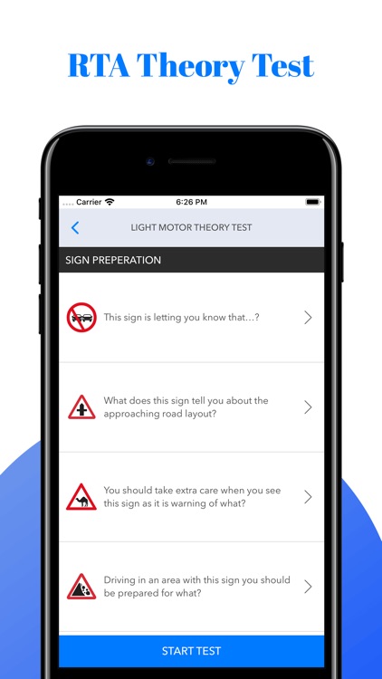 RTA Theory Test