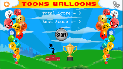 Screenshot #3 pour Toons Balloons: SunArc Studios