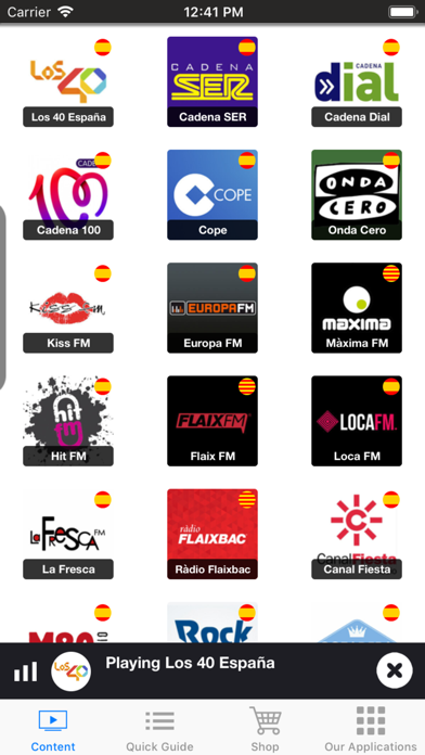 Spain and Mexico TV and Radio screenshot 2