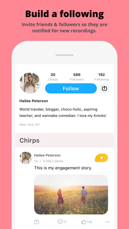 Chirp: Short Podcast Community screenshot-4