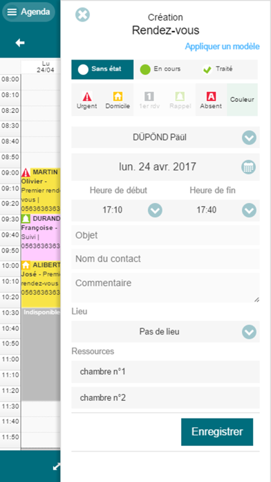 How to cancel & delete Agenda En Ligne from iphone & ipad 4