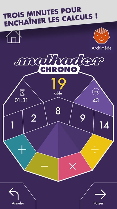 Mathador Classe Chrono screenshot 2