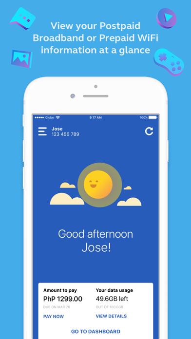 how to check globe postpaid data usage