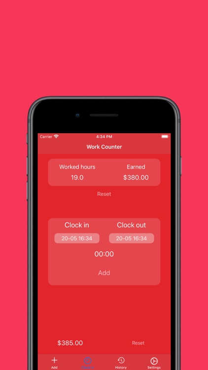 Work Counter: Hours Tracker screenshot-8