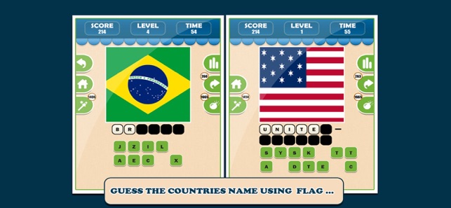 World Nation Flag Logo Quiz