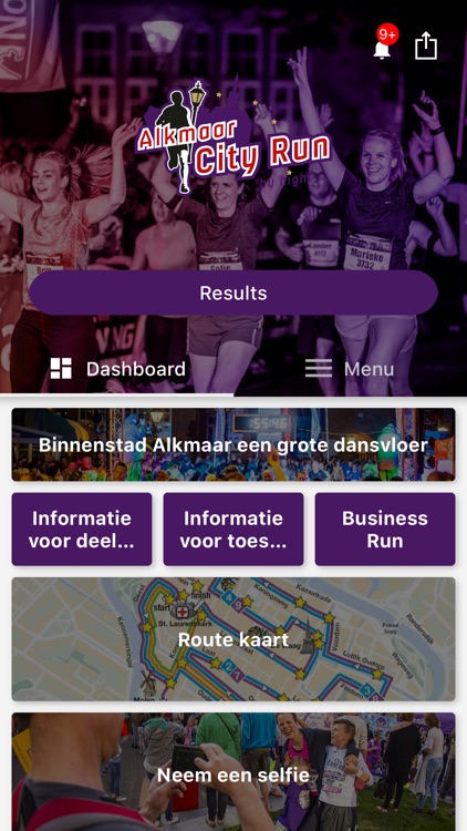 Alkmaar City Run by night