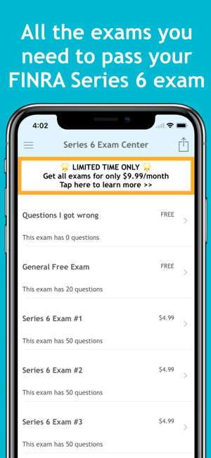 Series 6 Exam Center(圖4)-速報App