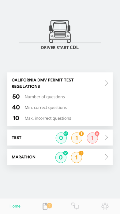 How to cancel & delete CDL Test Prep - Commercial from iphone & ipad 1