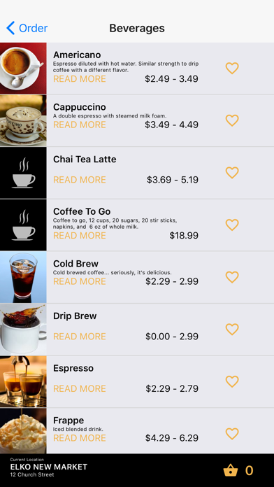 Firefly Coffee Company screenshot 3