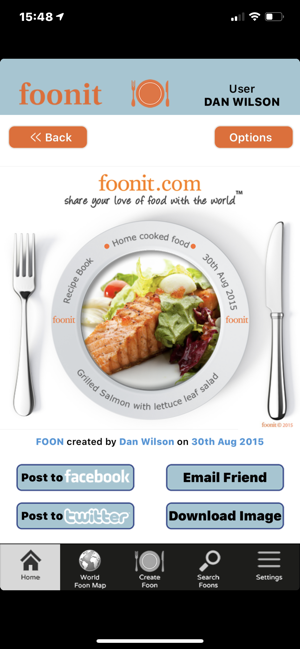 Foonit - Food Photo Sharing