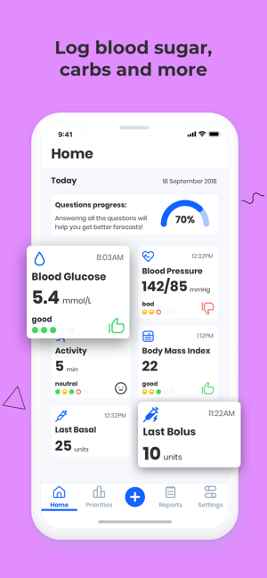 Intellin Diabetes Log & Risks(圖6)-速報App